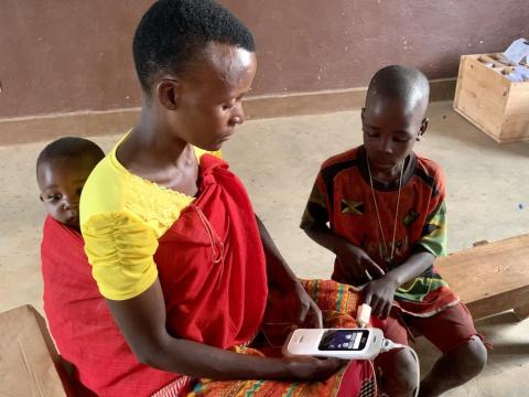 Utilizing an innovative pulse oximeter to better diagnose sick children in Burundi